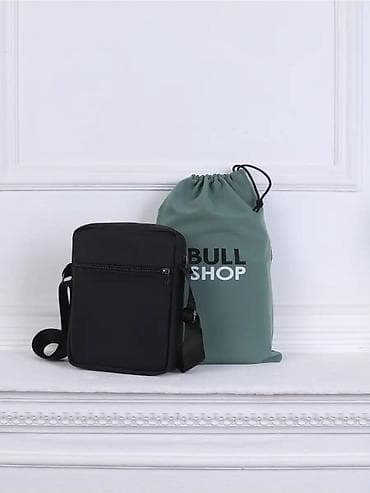 смар: Барсетка BULL SHOP - Компактная мужская сумка через плечо - Материал — 2