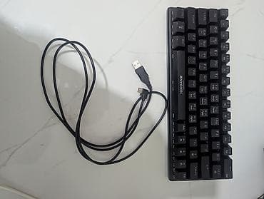 bluetooth mouse: Клавиатура, Механическая, Проводное подключение, Размер: 60% — 3