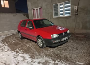 Volkswagen Golf: 1991 г., 1.6 л, Механика, Бензин, Хэтчбэк