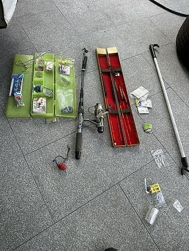 Спорт и отдых: Цена 5000сом. Окончательно. Набор для рыбалки — всё необходимое в — 1