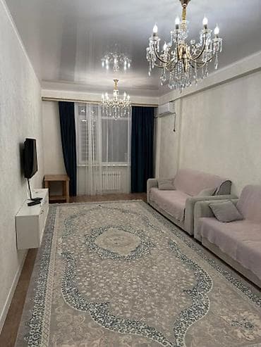 Недвижимость: 2 комнаты, 100 м², Элитка, Боконбаева/Уметалиева Элитка, 10 этаж, Евроремонт — 4