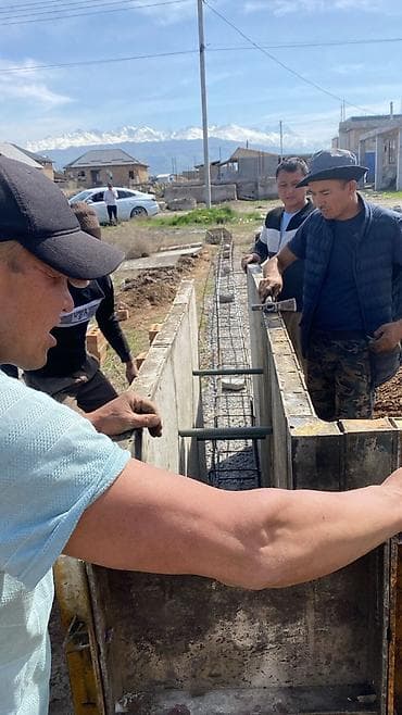 самомойка под ключ: Фундаментные работы: Монолит, фундамент, стяжка, сесма пояс и колонны — 6