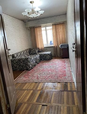1: 1 комната, Ата-Тюрк парк Без подселения, от 3 месяцев, от 6 месяцев, от 1 года, С мебелью частично — 1