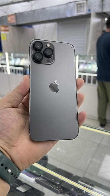 животные на продажу: IPhone 13 Pro Max, Б/у, 512 ГБ, Black Titanium, Защитное стекло, Чехол, 88 % — 1