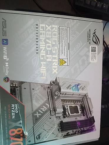dj mic: Материнская плата для ПК, Б/у, Asus, AM5, ATX — 2