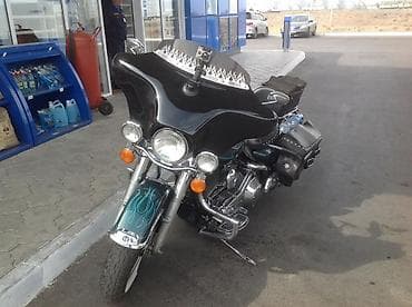 харлей мотоцикл: Harley-Davidson King Road 2001 туристический крузер с большим лобовым — 1