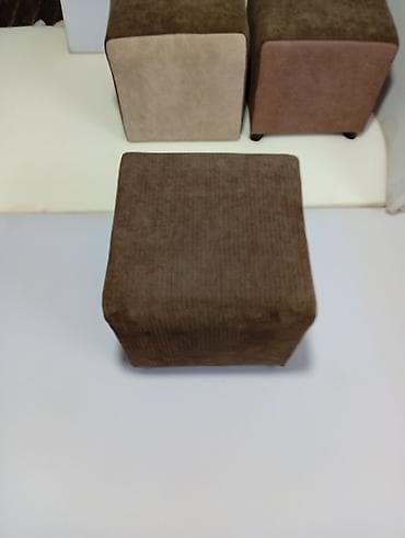Мебельные гарнитуры: Пуфы-кубы мягкие - Форма: квадратные кубы. - Материал обивки — 1