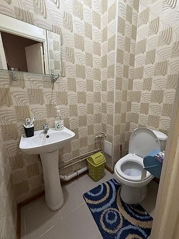 бишкек жилье аренда: 2 комнаты, 50 м², 105 серия, 3 этаж, Евроремонт — 5