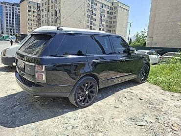 фары l405: Range Rover Vogue, черный металлик, полный привод. Кузов и экстерьер — 4
