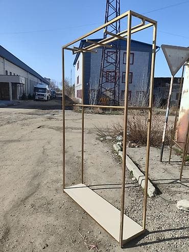 вешалка настенная в прихожую: Кронштейн Для одежды, Материал: Металл, Лофт, Новый — 2