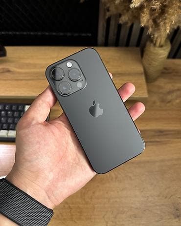apple 12pro: IPhone 14 Pro, Б/у, 256 ГБ, Space Gray, Коробка, 89 % — 2