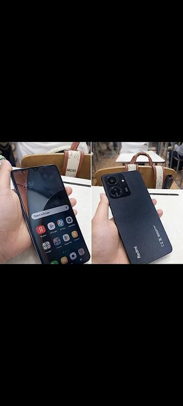 реалми 14: Redmi, Redmi 13C, Б/у, 128 ГБ, цвет - Черный, 2 SIM — 1