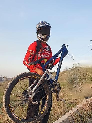 велик фикс цена: Дербан Рама с амортом 15к+ торг Шатуны с кареткой 8к с торгом Заднее — 1