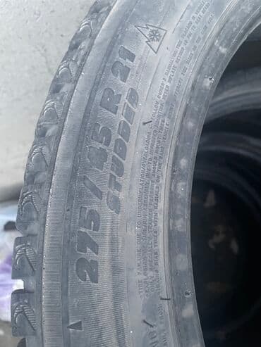 шины для внедорожников бу: Шины 275 / 45 / R 21, Зимняя шипованная, Б/у, Пара, Внедорожные (АТ/МТ), Англия, Michelin — 3