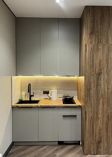 квартиры для проживания: Стильные апартаменты-студия с современным ремонтом Описание: - Уютная — 2