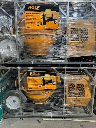 Бетономешалки, смесители: Бензиновая бетономешалка ROLF TOP-350L - Тип: бензиновая — 5