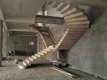 тепкич куябыз: Бетон тепкичи Жеке менчик үй үчүн — 9