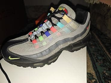 nike 95: Мужские кроссовки, 40.5, Nike, Б/у, цвет - Серый — 2