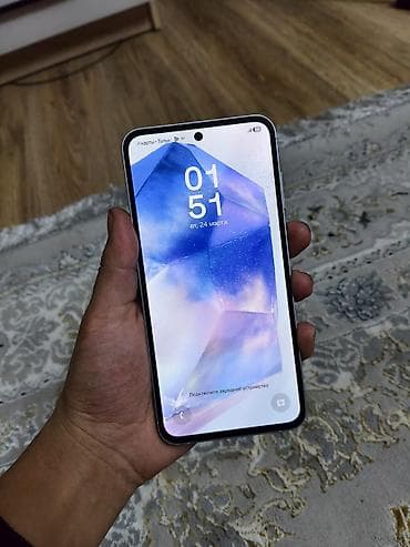 самсунг галакси а72: Samsung Galaxy A55, Б/у, цвет - Белый, eSIM — 2