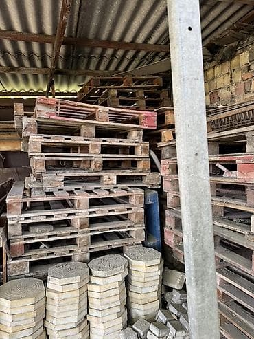 деревянные ящики куплю: Поддон Б/у, В наличии — 1