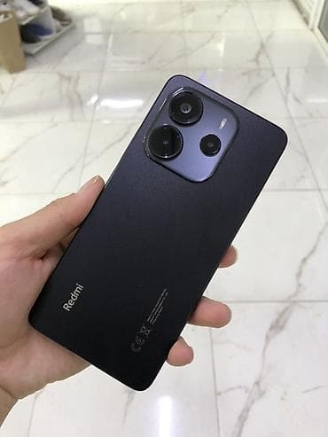 Мобильные телефоны и аксессуары: Redmi, Redmi Note 14, Б/у, 128 ГБ, цвет - Черный, 2 SIM — 1