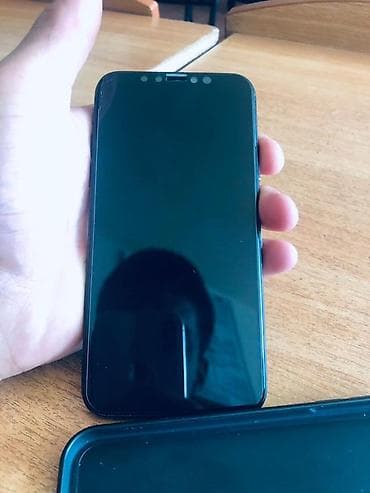 купить бу монитор: IPhone X, Черный, Чехол, 100 % — 1