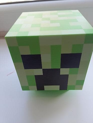 study lamp: Настольная ночник в стиле Minecraft (Крипер) подойдет тем, кто боится — 1