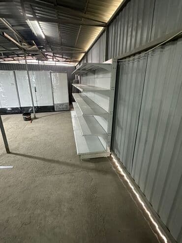 оборудование для нижнего белья: Стеллаж Для продуктов, Лофт, 200 см * 125 см * 50 см, 
Б/у — 8