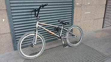 BMX велосипед РОССИЯ - Компактная рама из стали, цвет темно‑серый с