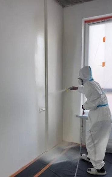 Услуги по строительству и ремонту: Покраска стен, Покраска потолков, Покраска окон, На масляной основе, На водной основе, Больше 6 лет опыта — 1