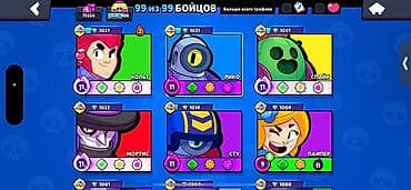 horizon zero dawn: Аккаунт Brawl Stars Кубков 75600т/76422 Бойцов 99/99 Гемы 354 Монеты — 2