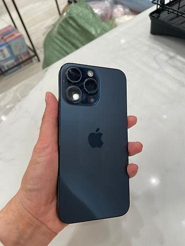 айфон 12 цена бишкек бу: IPhone 15 Pro, Blue Titanium — 3