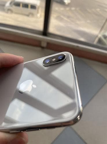 обмен на айфон 11 про: IPhone X, Б/у, 64 ГБ, Серебристый, Чехол, Коробка, 76 % — 8