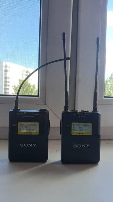 купить диктофон: Комплект микрофонов Sony URX-P03 1. приемник 2 — 2