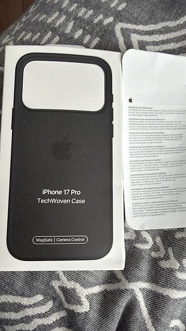 jack a2: Чехол Apple TechWoven Case для iPhone 17 Pro - Совместимость: iPhone — 1