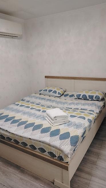 Квартиры: 1 комната, Душевая кабина, Постельное белье, Кондиционер — 1