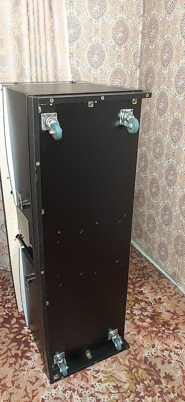 тв тумбы: Тумба и подставка для телевизора, Напольная, ЛДСП, цвет - Черный — 8