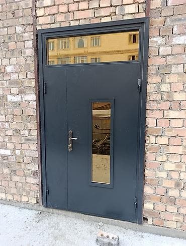 Накладки для дверей: Металлическая дверь на заказ, Для частного дома, Двухстворчатая, Стальная — 8