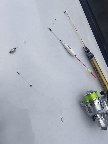 набор охотника: Готовый поплавочный набор 🎣 Удилище: Компактное телескопическое — 3