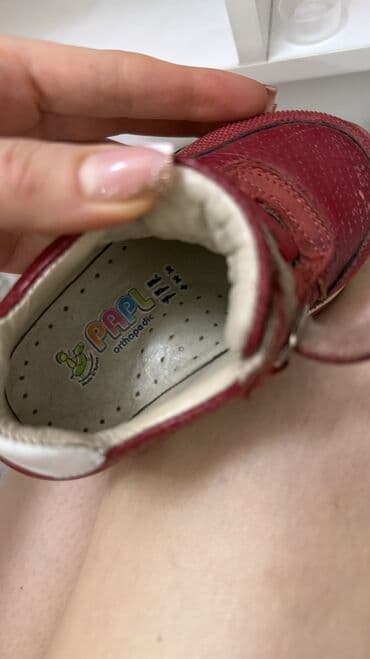 форма вайени: Ботинки ортопедические, фирма PAPL 21 размер Подойдут как для девочки — 2