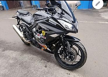 Спортивный мотоцикл в обвесе 400 куб состоянии идеал Декларация кит