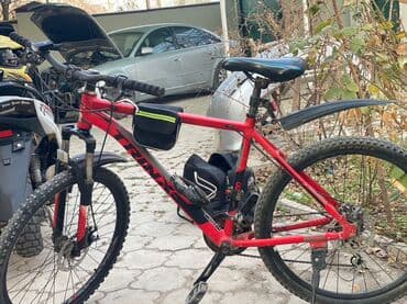 трехколесный велосипед с резиновыми колесами: Горный велосипед, Trinx, Рама M (156 - 178 см), Алюминий, Б/у — 2