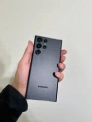 мекен ноутбук: Samsung Galaxy S22 Ultra, Б/у, 256 ГБ, цвет - Черный, 1 SIM — 8