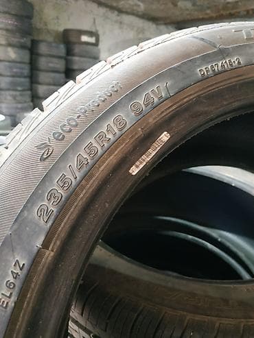 Транспорт: Шины 235 / 45 / R 18, Лето, Б/у, Комплект, Легковые, Япония, Bridgestone — 3