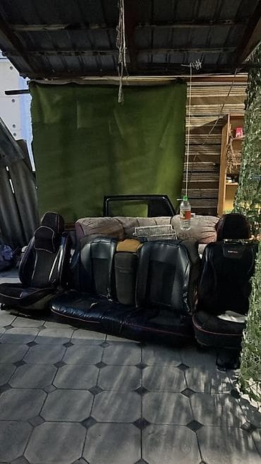 Комплект сидений, Ткань, текстиль, BMW 1991 г., Б/у