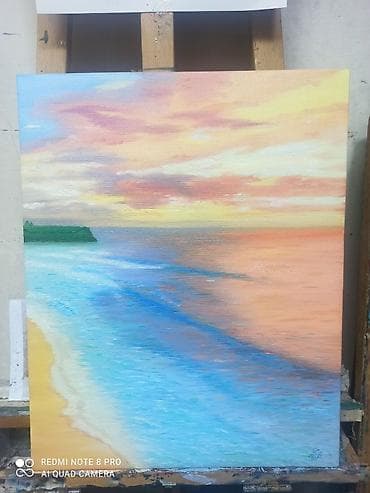 сделаю: Картина маслом 5000сом, авторская работа "Бали" размер 50-40. По — 1