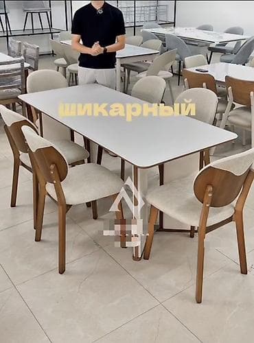 bag in box: Кухонный стол и стул, цвет - Белый — 1