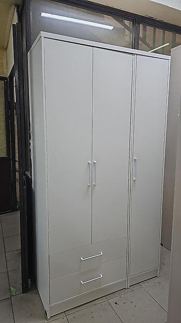 Мебель: Шифоньер, шкаф для одежды, Новый, Прямой, ЛДСП — 4