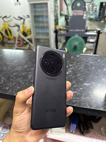 привозные айфоны: Vivo X100, Б/у, 256 ГБ, цвет - Черный, 2 SIM — 2