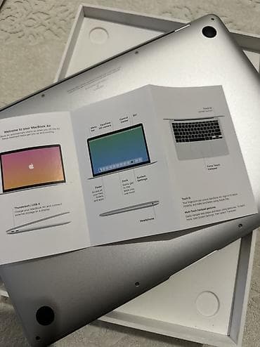 сумка для макбук: Apple MacBook Air (серебристый цвет) в комплекте с фирменной коробкой — 2